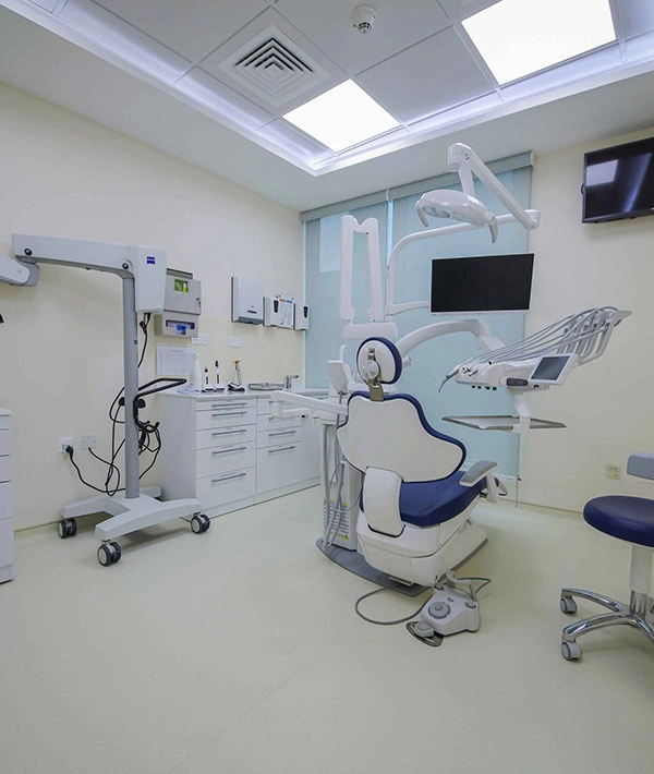 Acer Dental Clinic in Motor City, Dubai with microscope assisted root canal treatment equipment